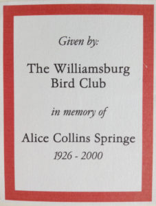 40 Years Of Donations To The Williamsburg Regional Library - 